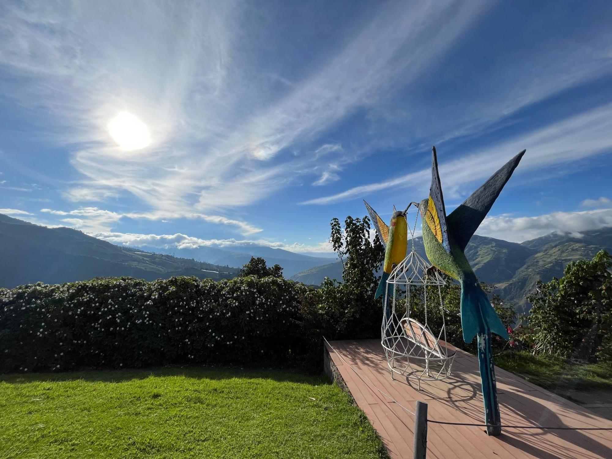 Mountain Chalet - Tungurahua Hot Springs/Aguas Termales Banos  Ngoại thất bức ảnh