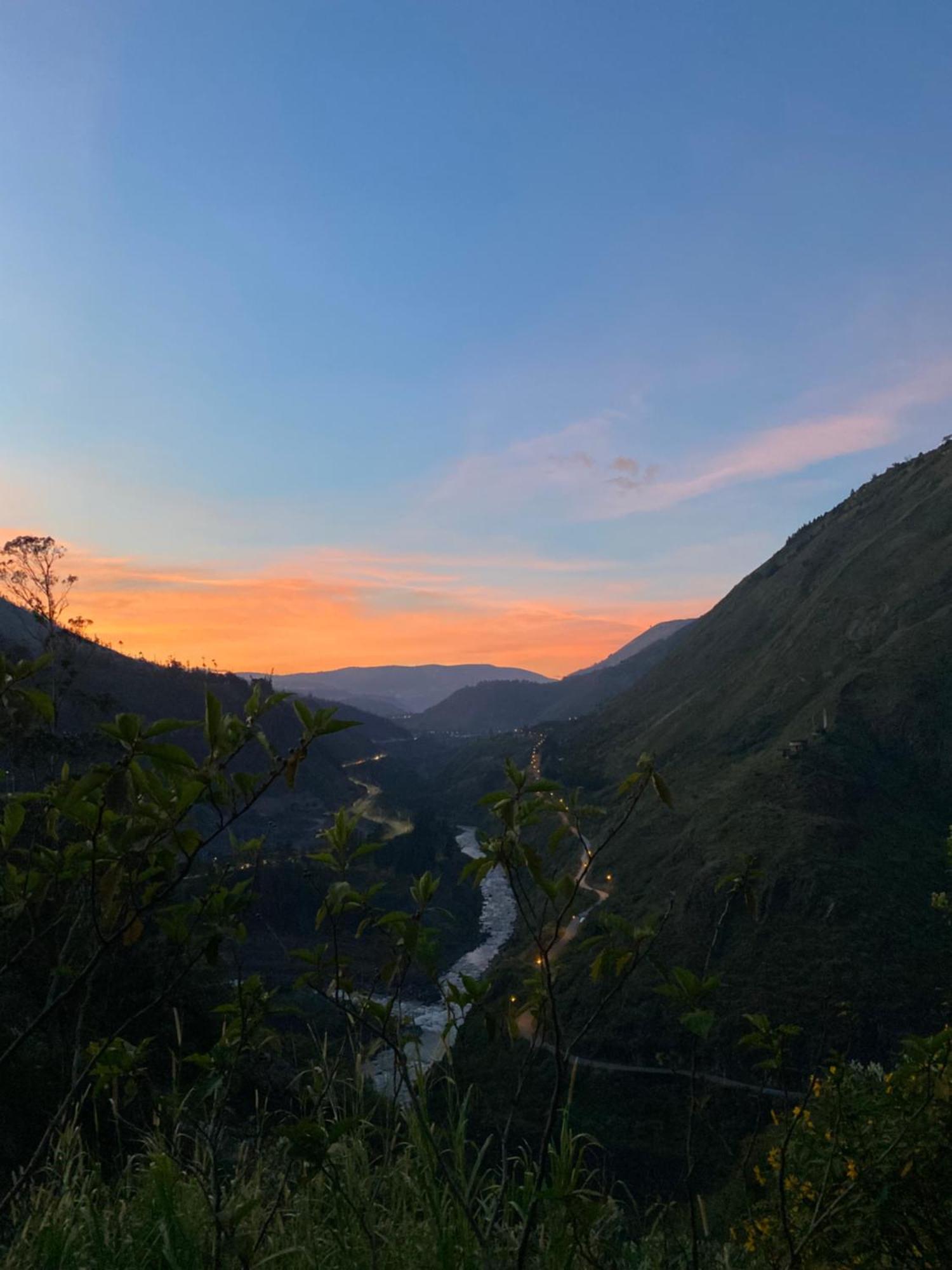 Mountain Chalet - Tungurahua Hot Springs/Aguas Termales Banos  Ngoại thất bức ảnh